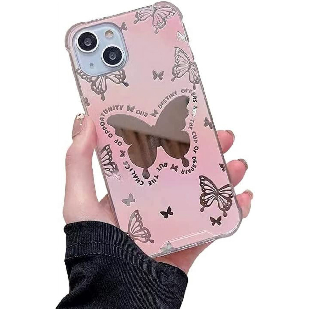 Butterfly Phone Case For Iphone 13 Pro Pink 301029577949