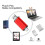 USB C flash drive 128GB dual USB 2.0 and Type-C 5