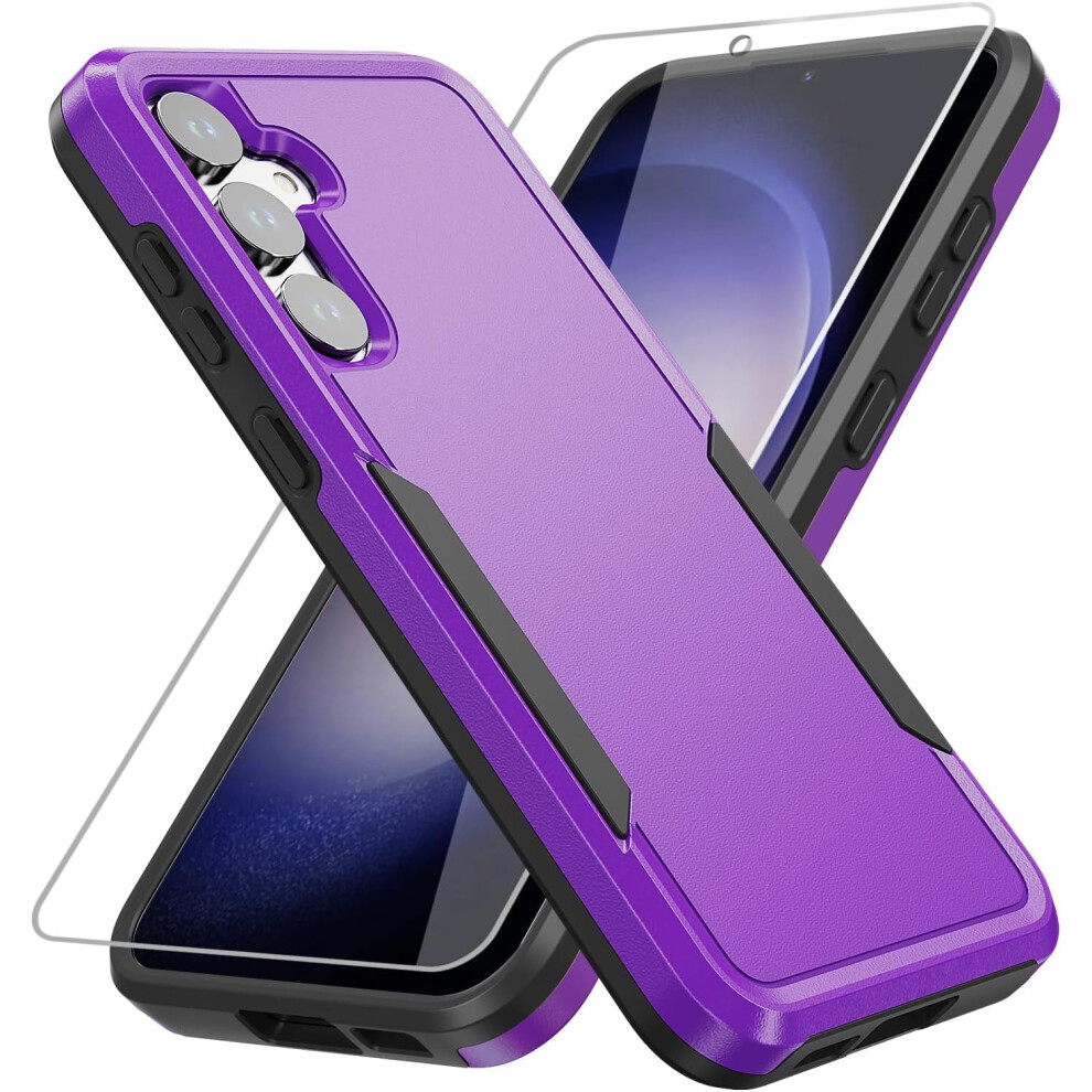 Samsung Galaxy S23 Fe Case Rugged Shockproof Purple 301029576447