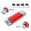 USB C flash drive 128GB dual USB 2.0 and Type-C 6