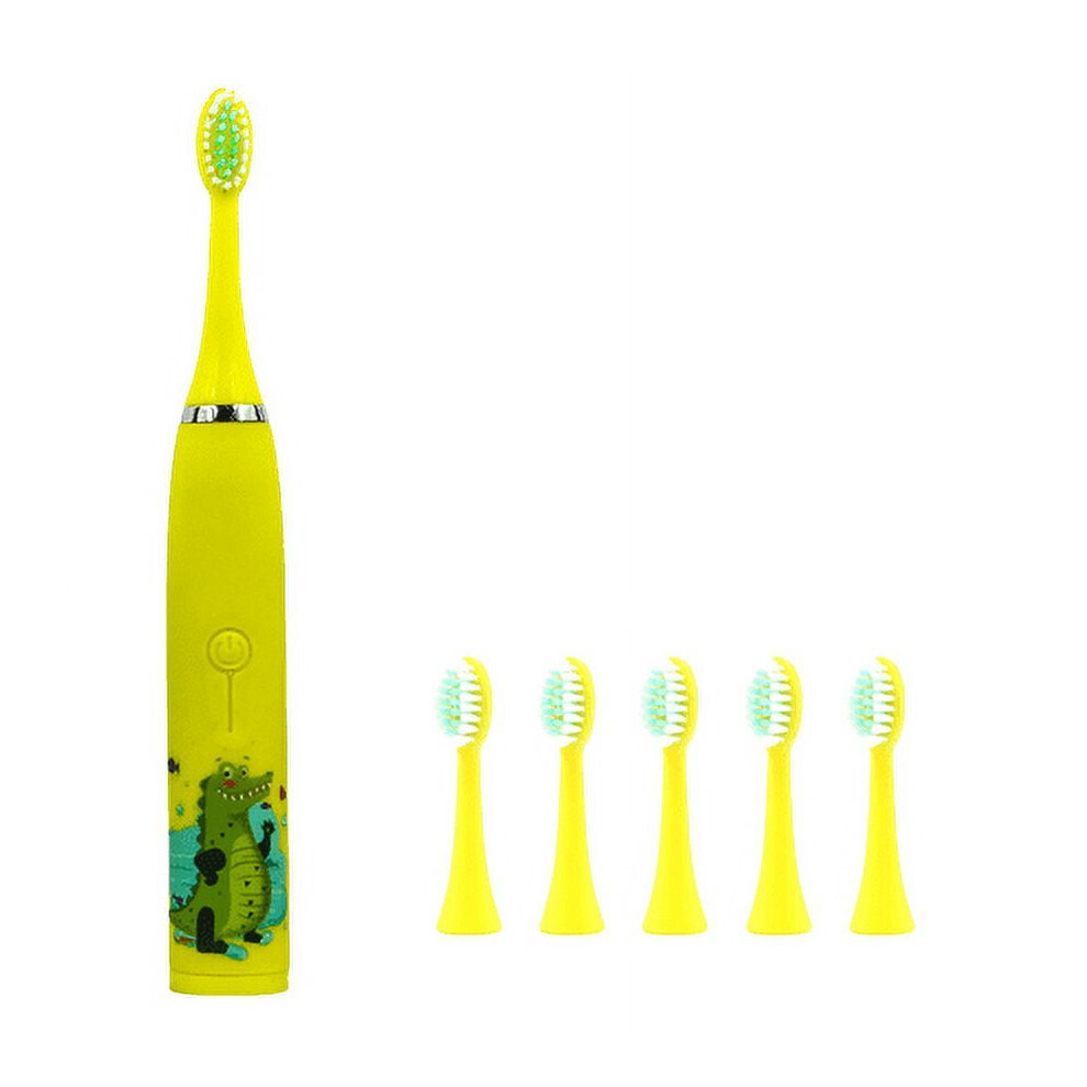 Sonic Electric Toothbrush for Kids 3+, IPX7 Waterproof,