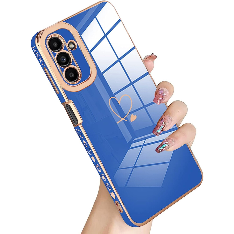 Samsung Galaxy A13 5G Case Heart Design Tpu Pc Blue 301029252600