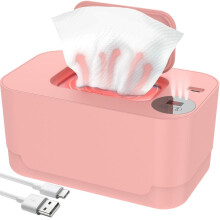 TinyGlam babyservietvarmer USB bærbar med termostat