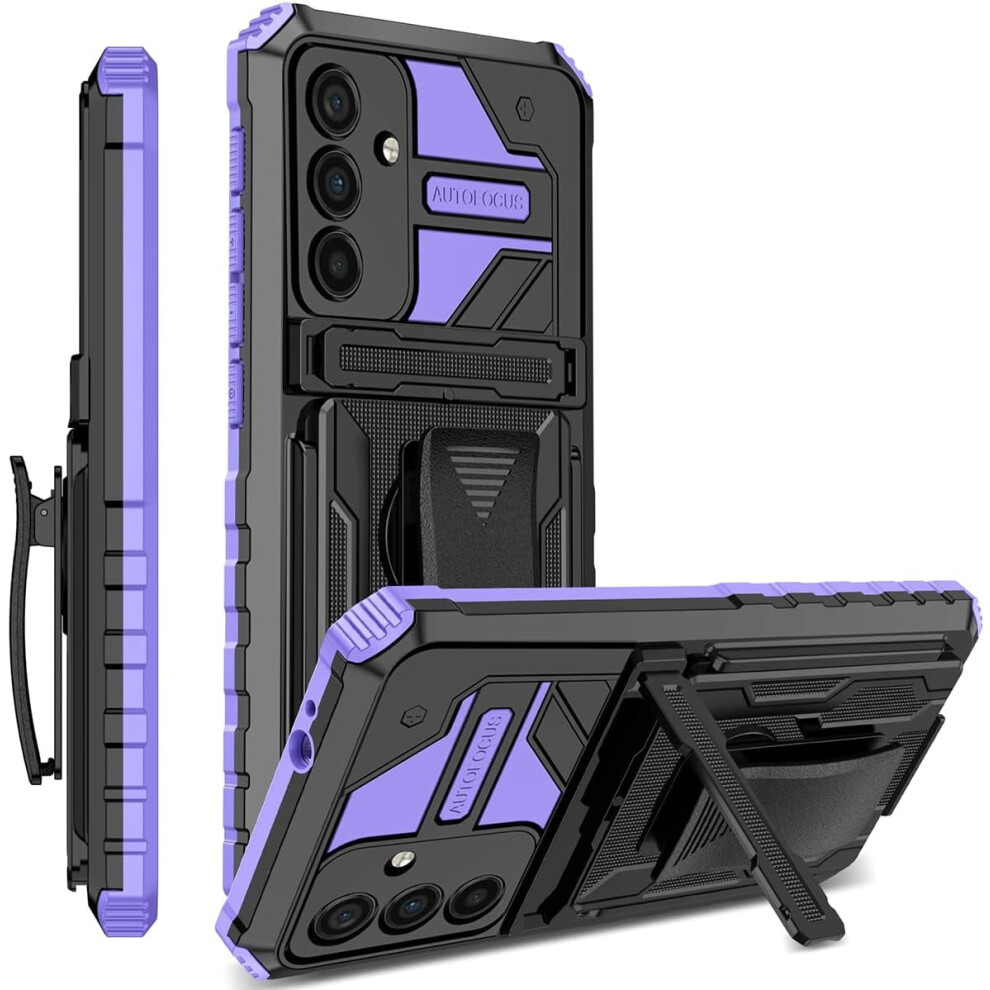 Samsung Galaxy A14 5G Heavy Duty Case With Belt Clip Holster 301029242021