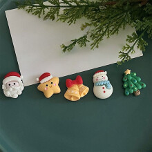 Aimants de réfrigérateur de Noël, jolie décoration de fêtes, lot de 6
