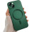 iPhone13Mini cover mat, blødt metallisk vinrødt 8
