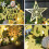 Christmas tabletop mini tree 24 inch pre-lit with LED red 4