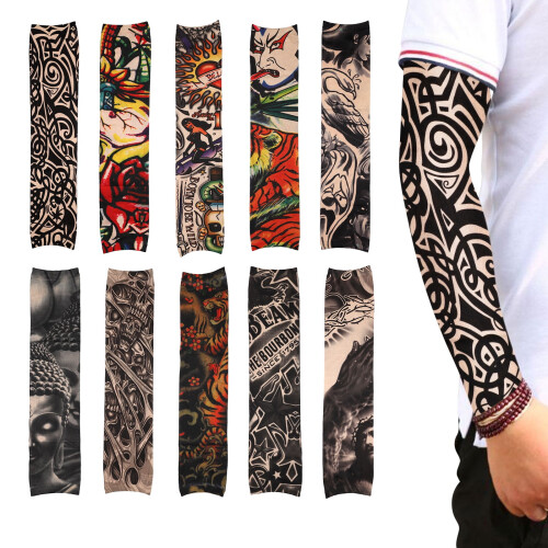 Tattoo Arm Sunscreen Sleeves UV Protection 10 Pack