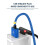 Kabel nylonowy USB-A do USB-C 90 kąt prosty 6 stóp 66 W 8