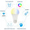 Έξυπνη Λάμπα LED RGB WiFi με Ρυθμιζόμενη Ρύθμιση A21E26 1 Συσκευασία 3