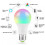 Έξυπνη Λάμπα LED RGB WiFi με Ρυθμιζόμενη Ρύθμιση A21E26 1 Συσκευασία 4
