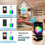 Έξυπνη Λάμπα LED RGB WiFi με Ρυθμιζόμενη Ρύθμιση A21E26 1 Συσκευασία 5