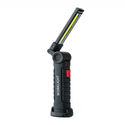 Luz de trabalho LED com base magnética recarregável (1 unidade)