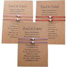 Set di braccialetti delicati per madre e figlia (3 set)