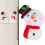 Weihnachts-Schneemann-Kühlschrankmagnete, 6 Stück 1