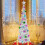 Artificial Christmas Tree 5FT Silver Tinsel with 50 LED 3