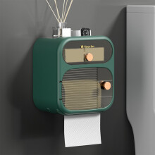 Porta-lenços de parede Ympuoqn com caixa de armazenamento
