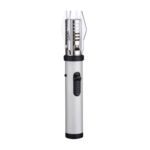 Linterna de cocina de llama roja, ajustable, resistente al viento, recargable, 20 ml.