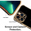 iPhone13Pro Max cover blødt TPU-bumper sort 6,7 tommer 3