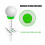Adjustable Height Golf Tee Unbreakable 12 Pack 3