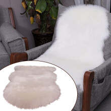 Tapis peluche uni Winysin, idéal pour le bureau, la maison ou la chambre à coucher. Doux, moelleux et résistant.