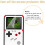 Gameconsolehoes voor Samsung S20 Retro, wit 6