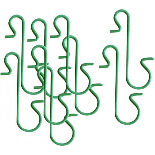 Christmas Ornament Hooks Metal S-Shaped 50pcs 1