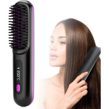 Escova de cabelo térmica iônica sem fio Bella Brush Pro (1 unidade)