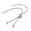 Edelstahl-Schiebearmband, 24 cm, 2,5–3 mm Loch 1