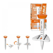 Adjustable Height Golf Tee Unbreakable 12-Pack