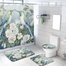 Tacar Cuirtíní Cithfholcadáin Hummingbird le Mata Folctha Neamhshleamhain 72x72