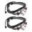 Bracciale da baseball in pelle da uomo, 2 pezzi 1