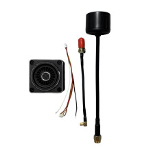3.3G 5W VTX 16CH FPV Video Audio Transmitter with Heat Sink+Fan DC7-36V Supports 2-8S for FPV Long Range RC Drone