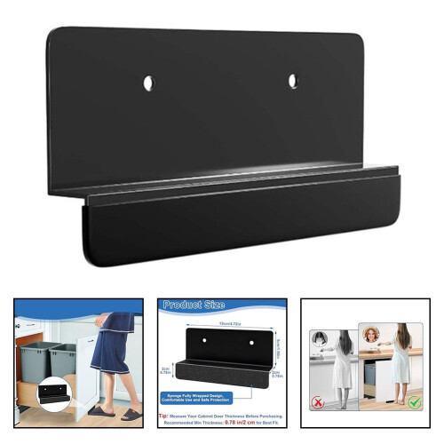 Garbage Cabinet Foot Handle Touch-Free Design
