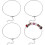Silver Snake Chain Charm Bracelet with Lobster Clasp 12 pcs 1