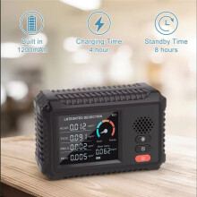 HLW-100 4-in-1 Air Quality Detector Formaldehyde CO2 PM2.5 PM10 Tester Air Monitor Real- Indoor Data