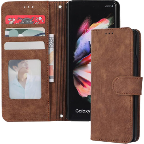 Samsung Galaxy Z Fold4 læderpung med S Pen