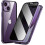 iPhone14Plus anti-kiggeri cover med magnetisk glas og 1