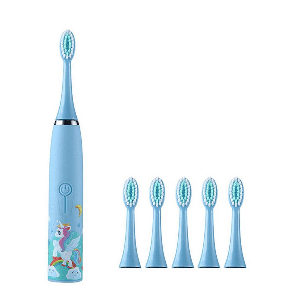 Sonic Electric Toothbrush for Kids 3+ with Smart Timer and