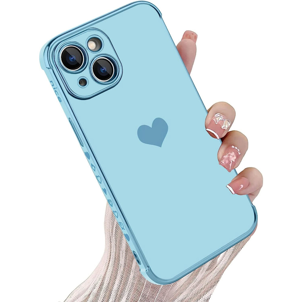 Iphone 14 Plus Case Soft Tpu Bumper 6.7 Inch Blue 301029232091