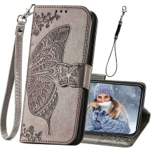 iPhone11 Wallet-etui i PU-læder med flip-cover og støtteben