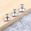 Stainless Steel Cabinet Knobs Round 10 20 or 30 pcs 3