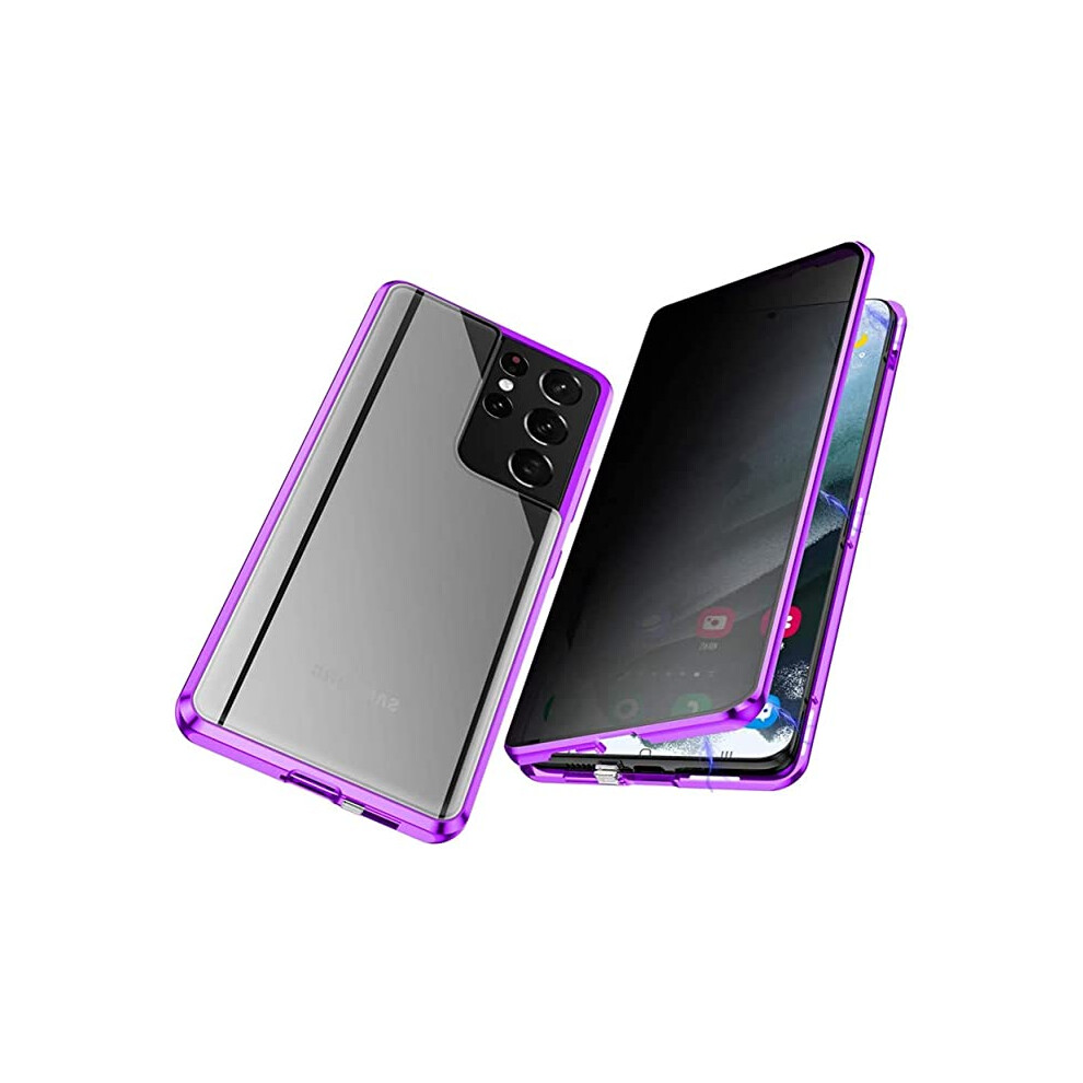 Privacy Magnetic Case For Samsung Galaxy S23 Purple 301029232664