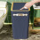 Bathroom Trash Can with Lid 12L 6