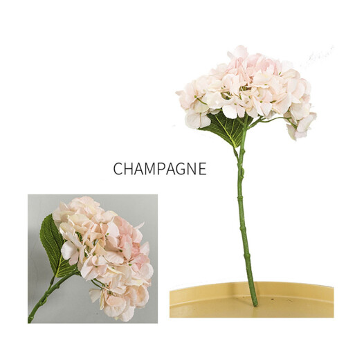 2026 New Home Decoration Simulation Flower Hydrangea Wedding Road Layout Simulation Single Hydrangea 2
