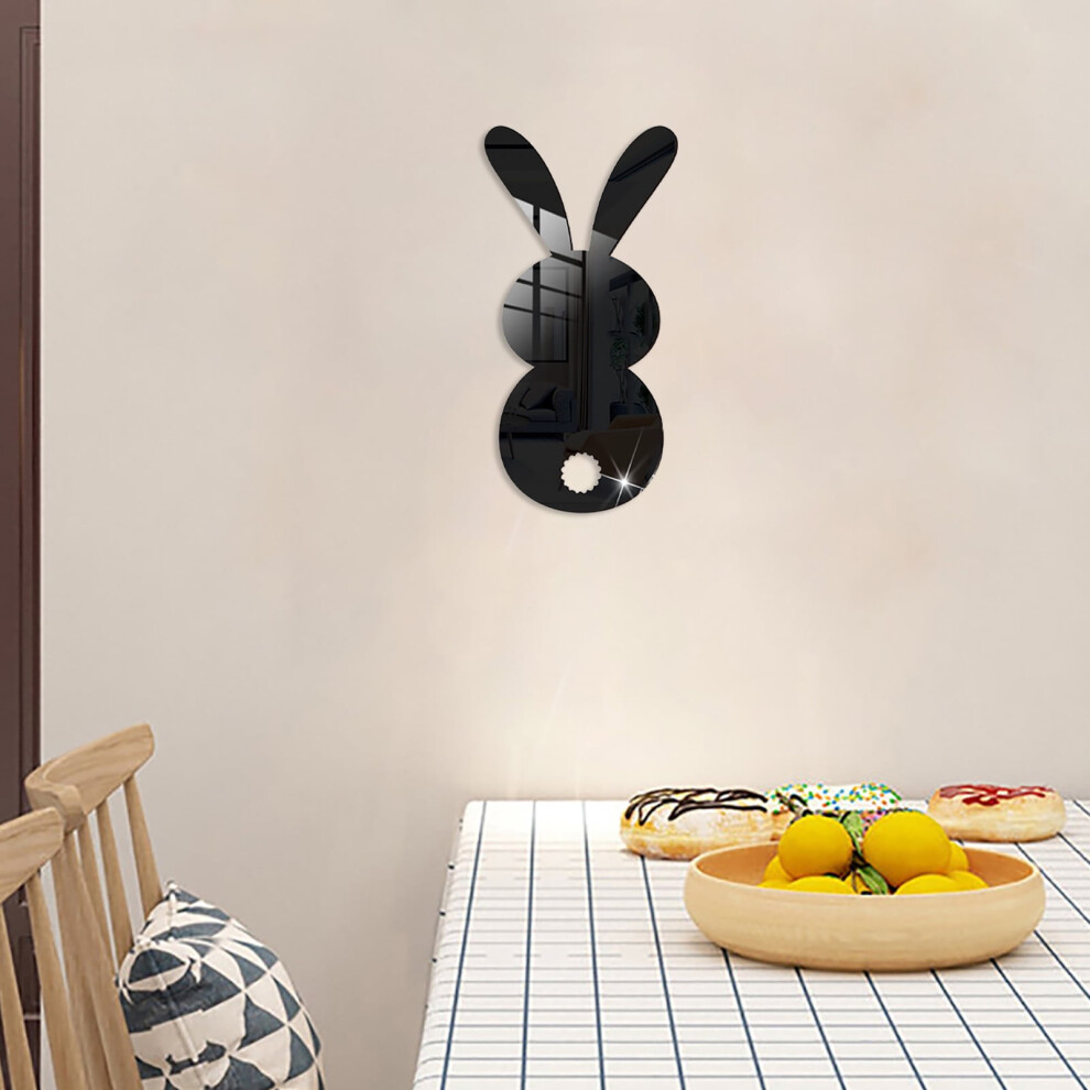 Easter Rabbit Acrylic Wall Decal 3D Mirror 969218146446