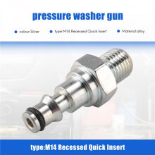 Quick Connection Pressure Washer-Gun Hose Adapter For Lavor Vax,M14 Recessed Quick Insert
