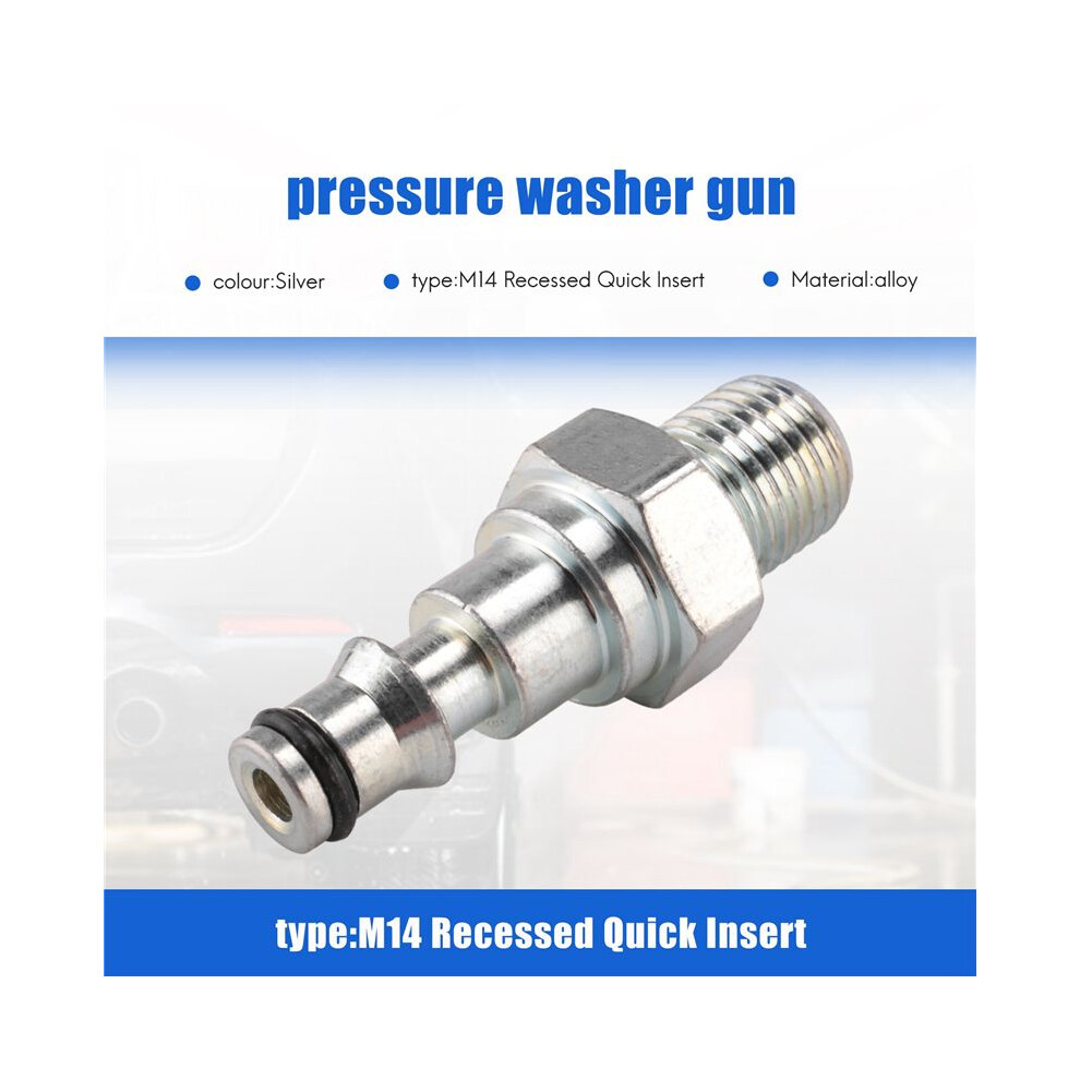 Quick Connection Pressure Washer-Gun Hose Adapter For Lavor Vax,M14 Recessed Quick Insert 6033019145374