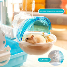 AURORA TRADE Hamster Sand Bath with Detachable Tub and