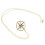 Compass Necklace Stainless Steel Unisex Initial Pendant 1